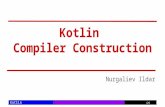 Kotlin compiler construction (very brief)