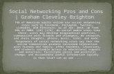 Social Networking Pros and Cons | Graham Cleveley Brighton