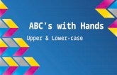 Abc's with hands