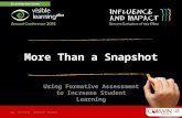 More Than a Snapshot: Using Formative Assessment to Increase Student Learning