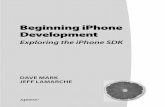 beginning iPhone development