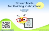Power tools for Guiding Instruction (k6)  Session 1