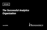 The successful analytics organization - Epsilon and Transamerica, LIMRA Data Conference 2015
