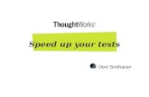 Speed up your tests