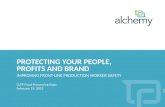 CLFP Food Processing Expo Session: Protecting Your People Profits & Brand