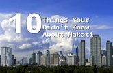 10 things you didn't know about Makati slideshow