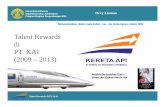 Talent Rewards di PT. KAI (2009 - 2013)