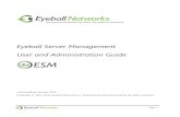 Eyeball Server Management User and Administration Guide