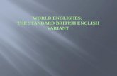 Variants of english