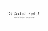 Introduction to C# - Week 0