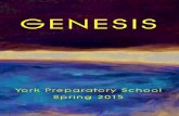 Welcome to Genesis, York Prep School’s literary magazine of poetry, prose, and art.