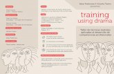 Diseño editorial e ilustraciones Training-using-drama