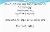 501 wk 8 developing an instructional strategy