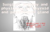 Anatomy and physiology of thyroid and parathyroid gland
