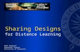 M25 sharing designs for distance learning