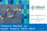 Tobacco Market in Saudi Arabia 2015-2019
