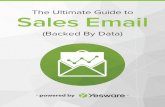 Ultimate Guide to Sales Email By Yesware