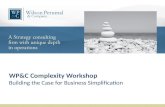 Wilson Perumal & Company Complexity Workshop