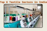 Top 6 Textile Sectors in India
