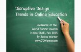 Janine Warner, Disruptive Design: Trends in Online Education at WSA-mobile Global Congress