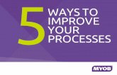 5 ways to improve business processes