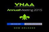 2015 VNAA Annual Meeting Program Book