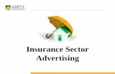 Insurance sector advertising