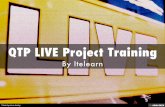 QTP LIVE Project Training