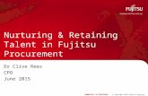 CPO Event - Dr Clive Rees, Nurturing & Retaining Talent in Fujitsu Procurement