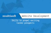 Website Development - Skills to propel exciting Career prospects