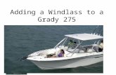 Grady275 windlass install