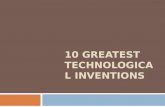 10 inventions
