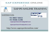 Sap ps online training classes in usa