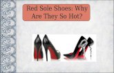 Red sole shoes : why are they so hot?