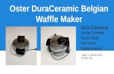 Reverse Engineering of an Oster Waffle Maker
