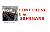 Conference and seminars