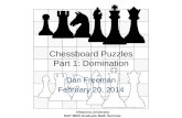 Chessboard Puzzles Part 1 - Domination