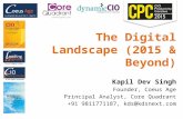 The Digital Landscape: 2015 & Beyond