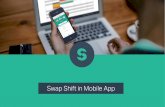 KB - SWIFT SHIFT for Employees - How do I swap a shift with SWIFT SHIFT mobile app
