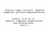 B.sc cs-ii-u-1.5 digital logic circuits, digital component