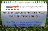 Model Intellectual Property Rights (IPR) policy for Engineering Institutions