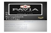Pavia CRM Strategy Paper