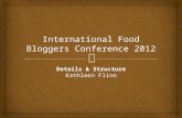 International food bloggers conference 2012   kflinn writing session aug2012