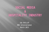 Social Medias and Hospitality Industry