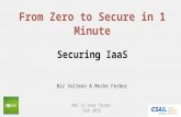 Cloudefigo - From zero to secure in 1 minute