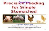 Pricision feeding  p k singh vetpank@gmail.com