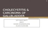 Cholecystitis & carcinoma of gallbladder