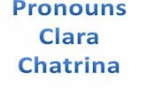 Clara pronouns