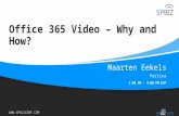 Office 365 Video – Why and How