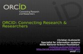 ORCID: Connecting Research & Researchers